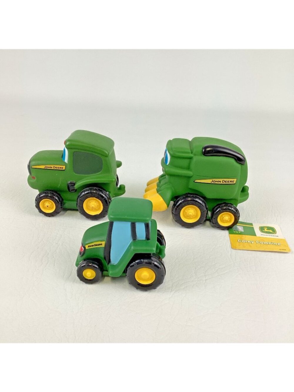 Ertl John Deere My First Johnny Tractor Chunky Toddler Toy Lot Corey Combine - Picture 3 of 6